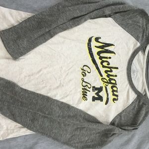 UNIVERSITY OF MICHIGAN BASEBALL TEE